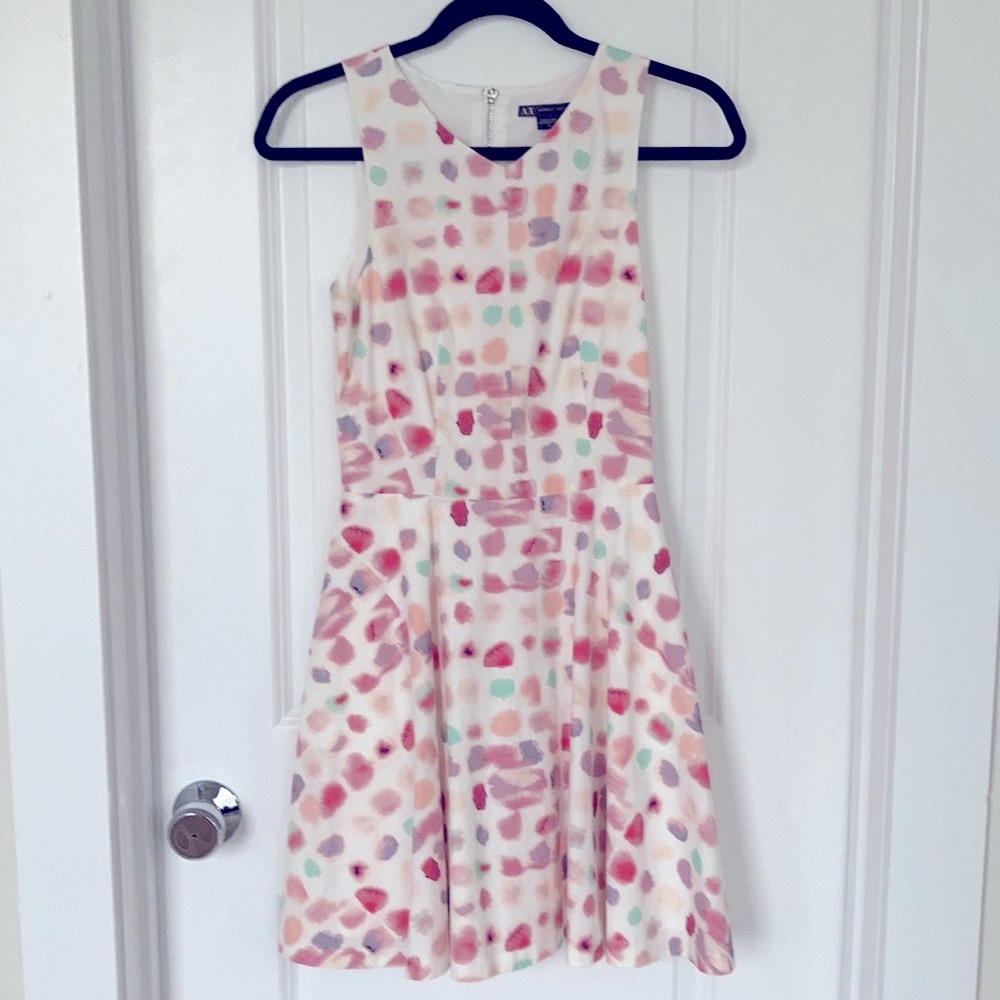 Armani Exchange Watercolor Dress